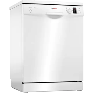 BOSCH Serie 2, Szabadonálló mosogatógép, 60 cm, Fehér SMS25AW05E